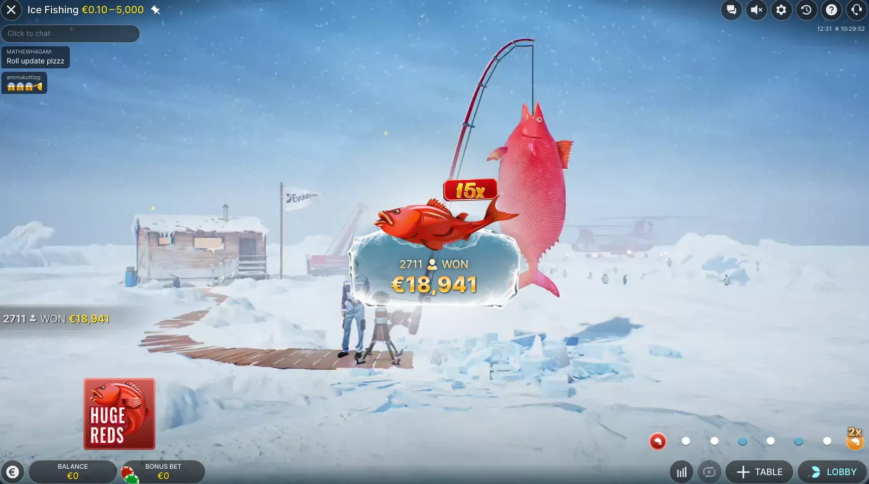 Ice Fishing game